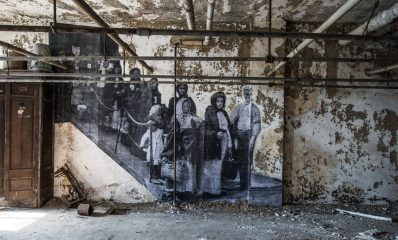 Unframed -Ellis Island by JR